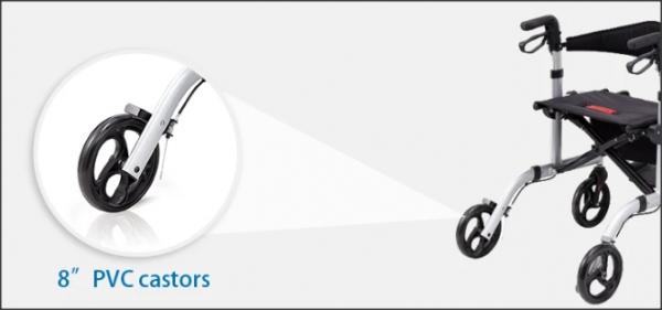 Rollator mit Rollstuhl Option - Nur Vorbestellung möglich !